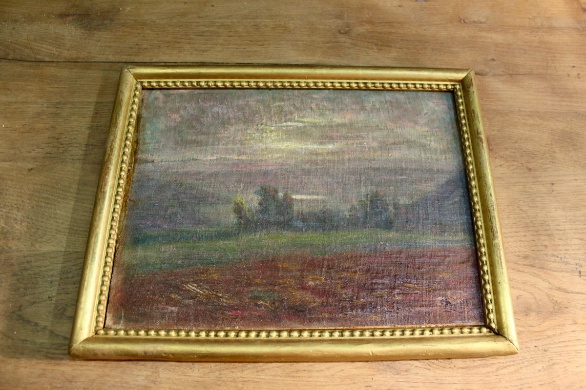 Landscape Painting By Jean Drevon (1889-1978)