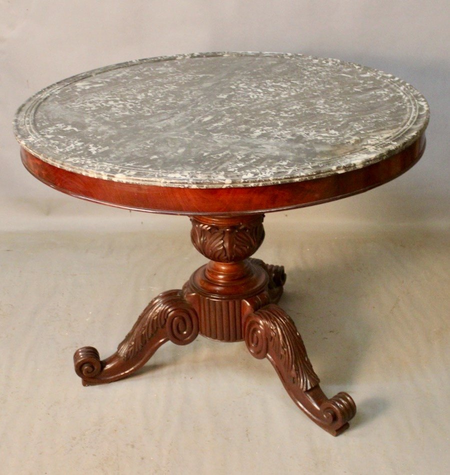 Pedestal Table Tripod Base Restoration -photo-3