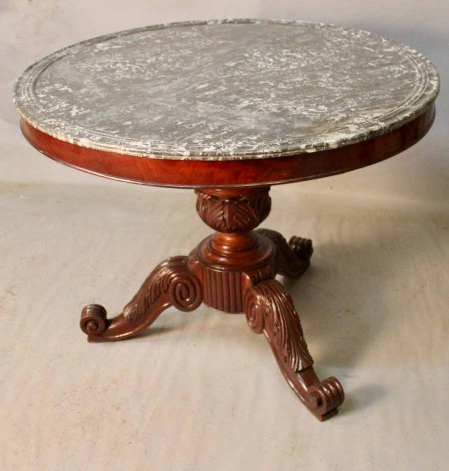 Pedestal Table Tripod Base Restoration -photo-4