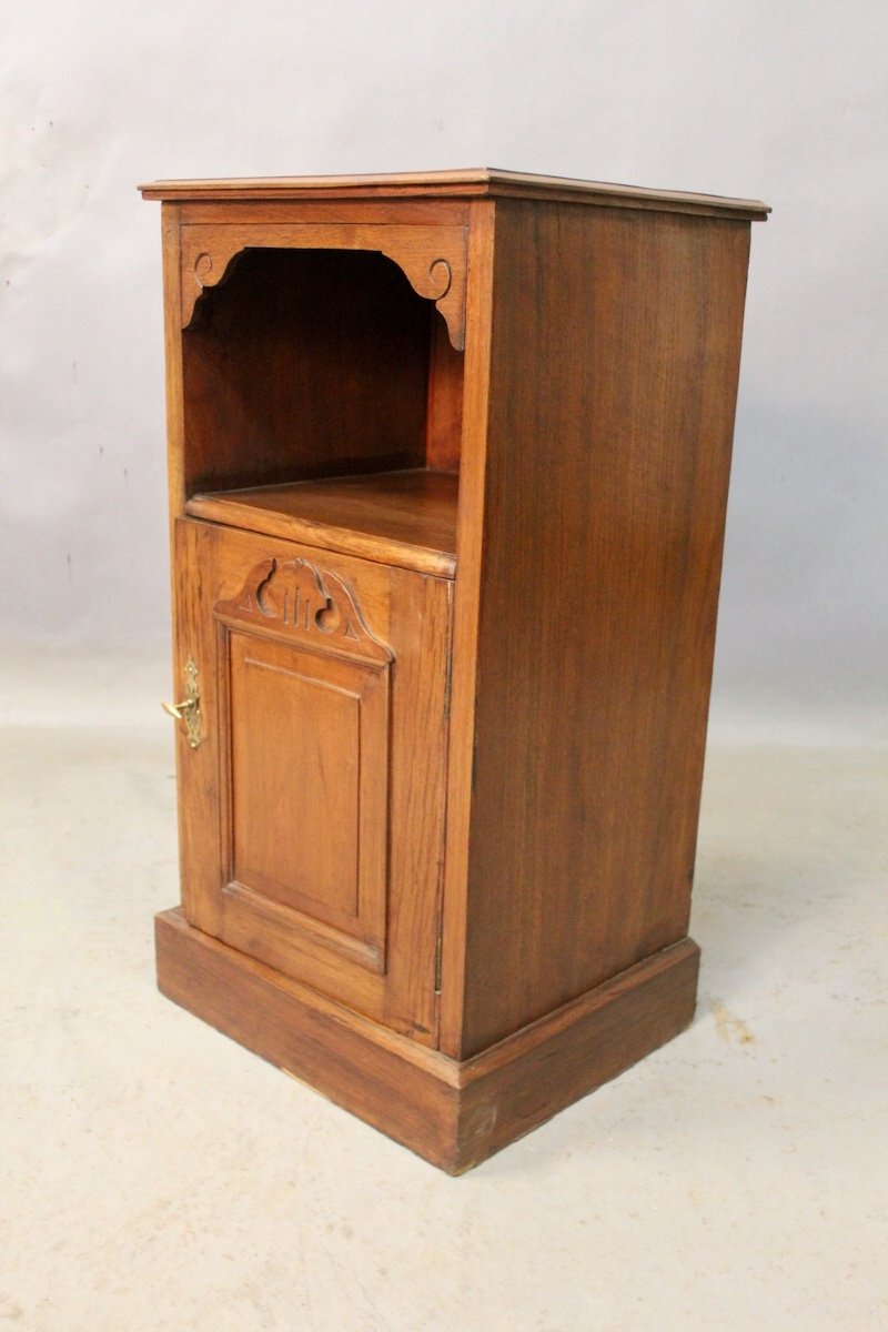 English Mahogany Nightstand 1900-photo-2