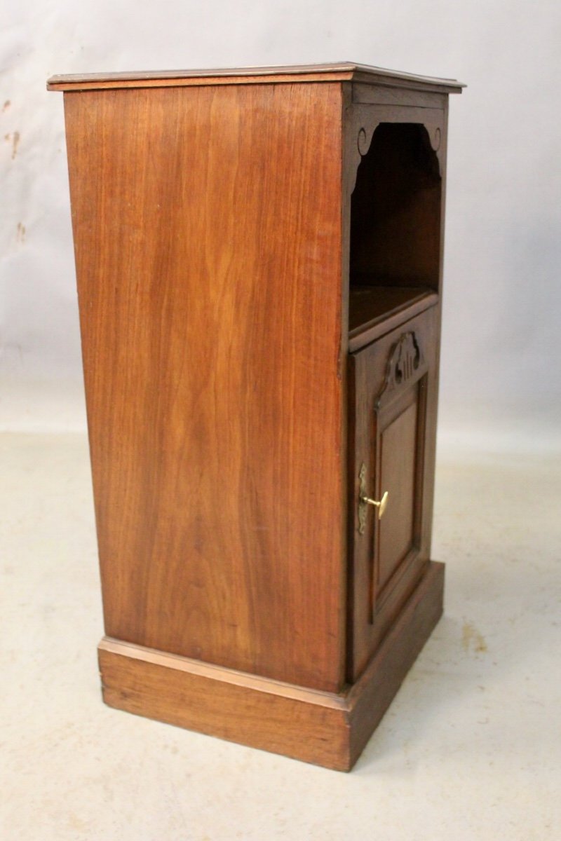 English Mahogany Nightstand 1900-photo-1