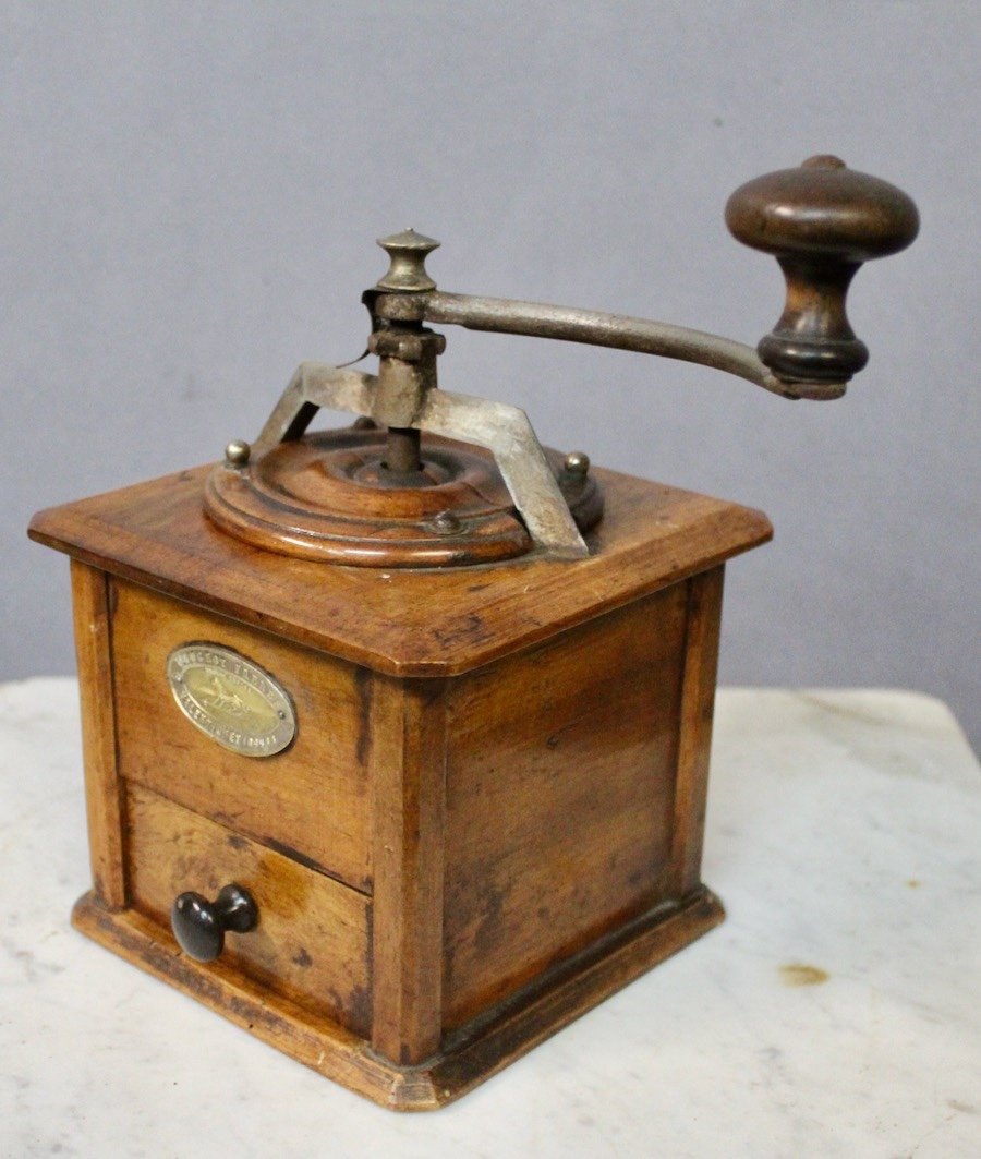 Peugeot Frères Wooden Coffee Grinder-photo-3