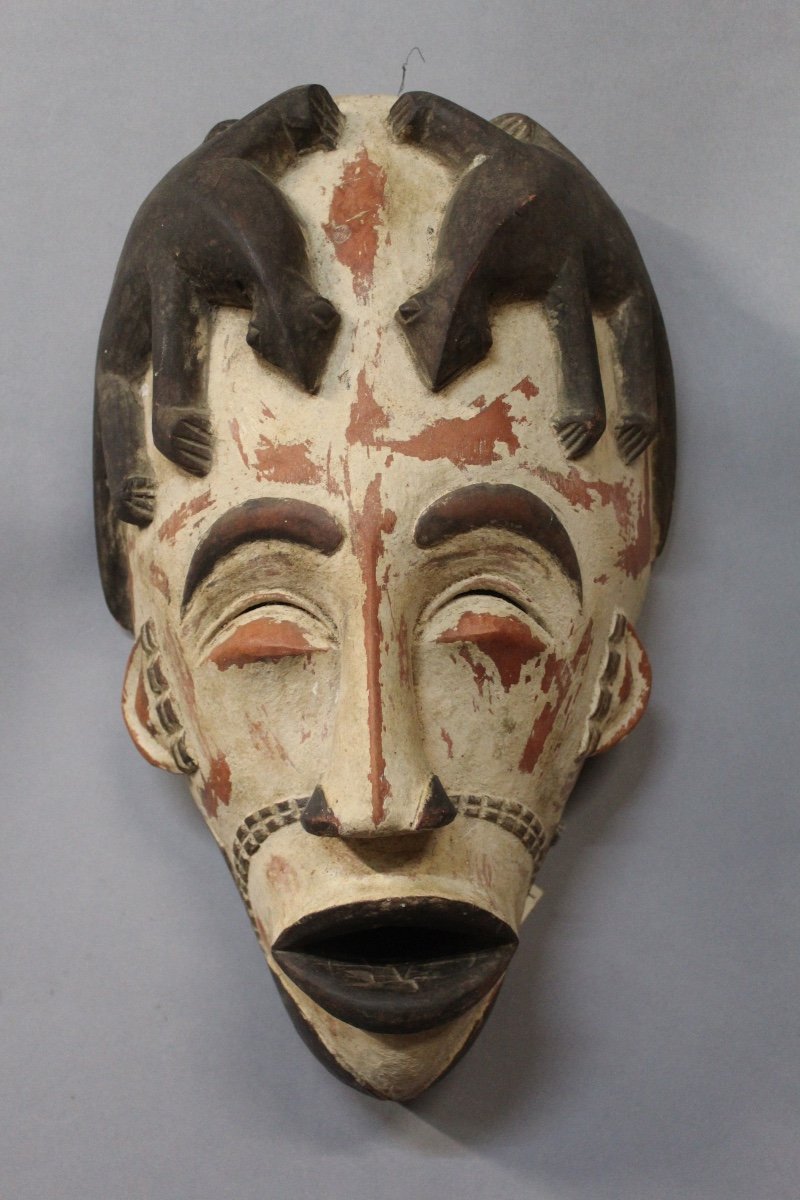 African Mask Tribe Ibibio Nigeria 