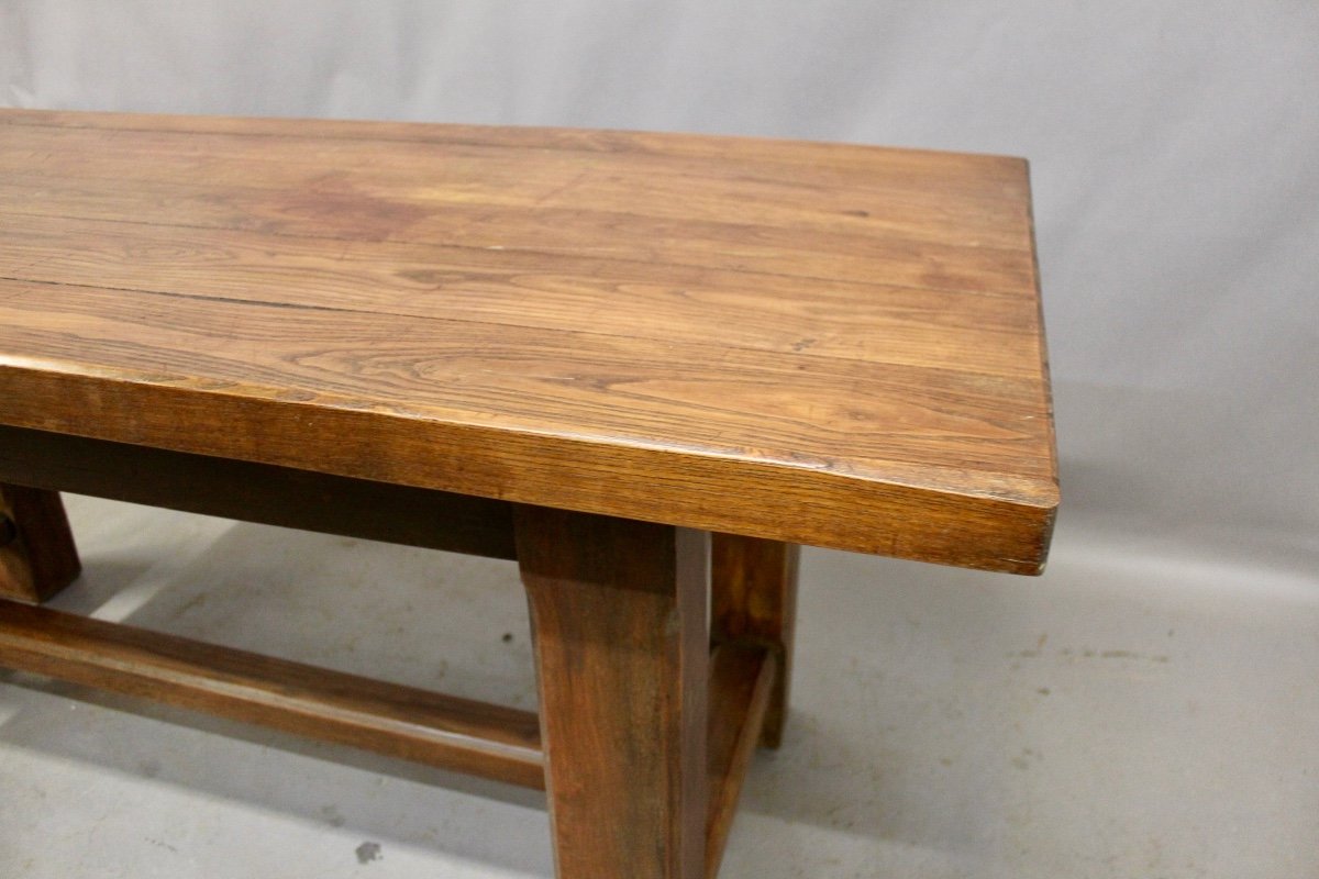 Brutalist Chestnut Table -photo-3