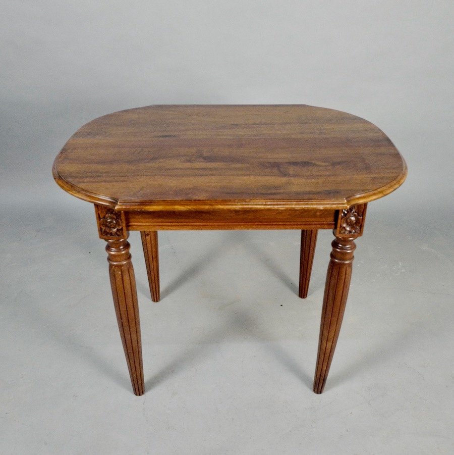 Art Deco Walnut Table -photo-2