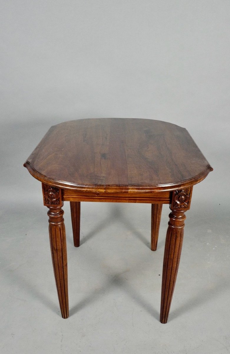 Art Deco Walnut Table -photo-6