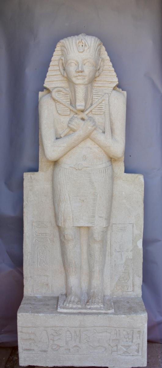 Paire De Pharaons 2m60 de haut, éléments De Grande Décoration