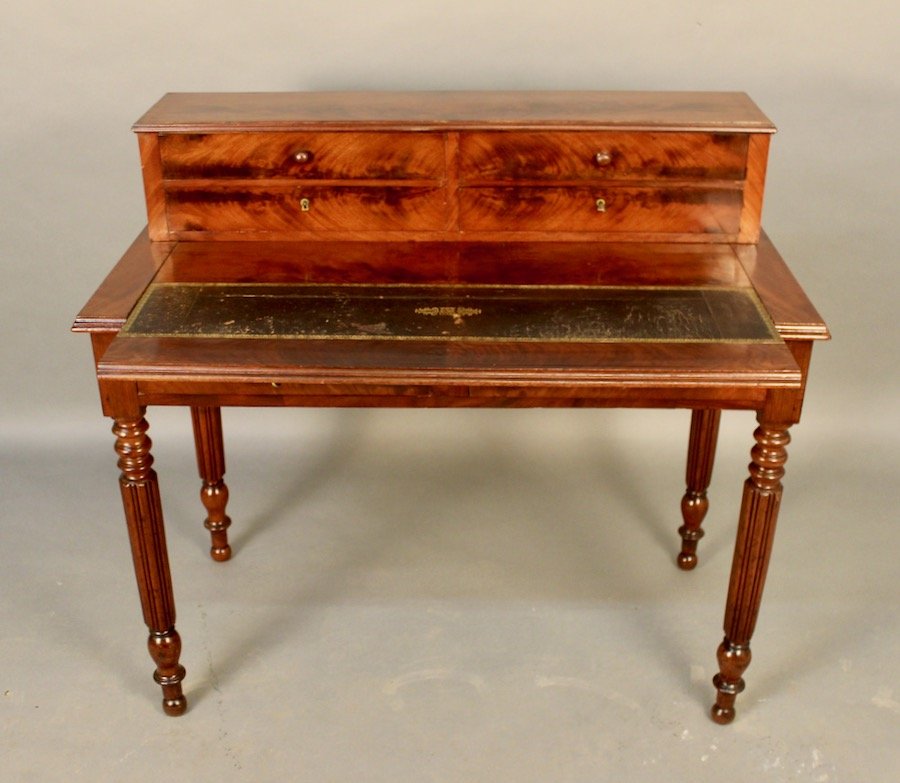 Louis Philippe Mahogany Desk-photo-3