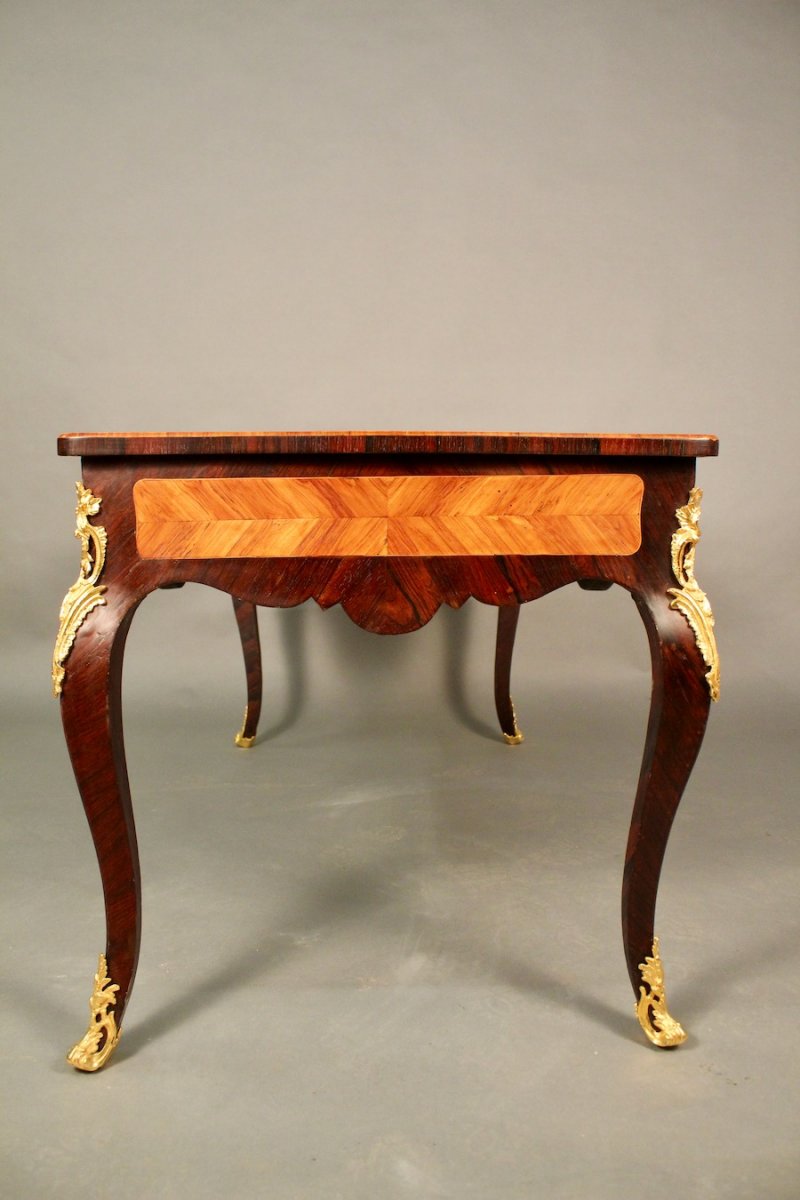 Louis XV Style Flat Desk-photo-8