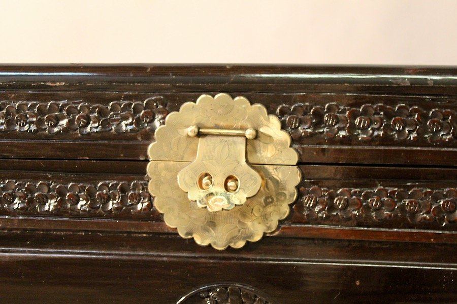 Chinese Camphor Tree Wedding Chest-photo-2