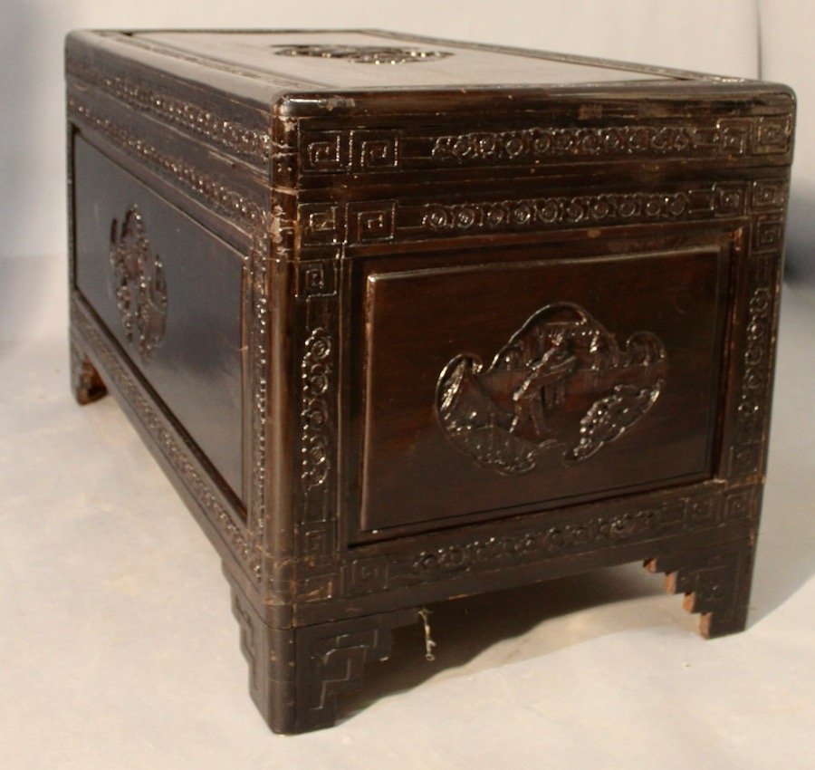 Chinese Camphor Tree Wedding Chest-photo-6