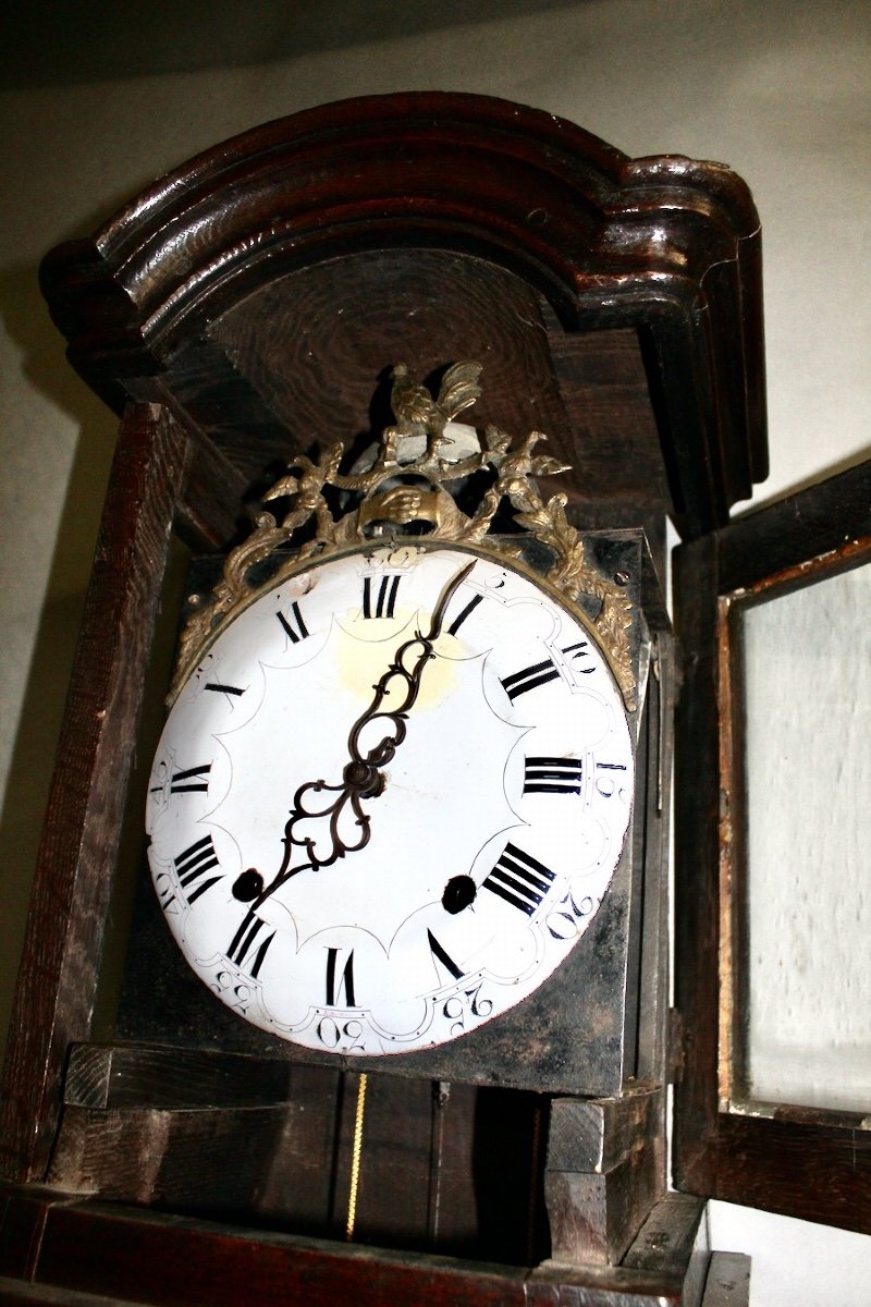 18th Century Bressane Violin Clock-photo-2
