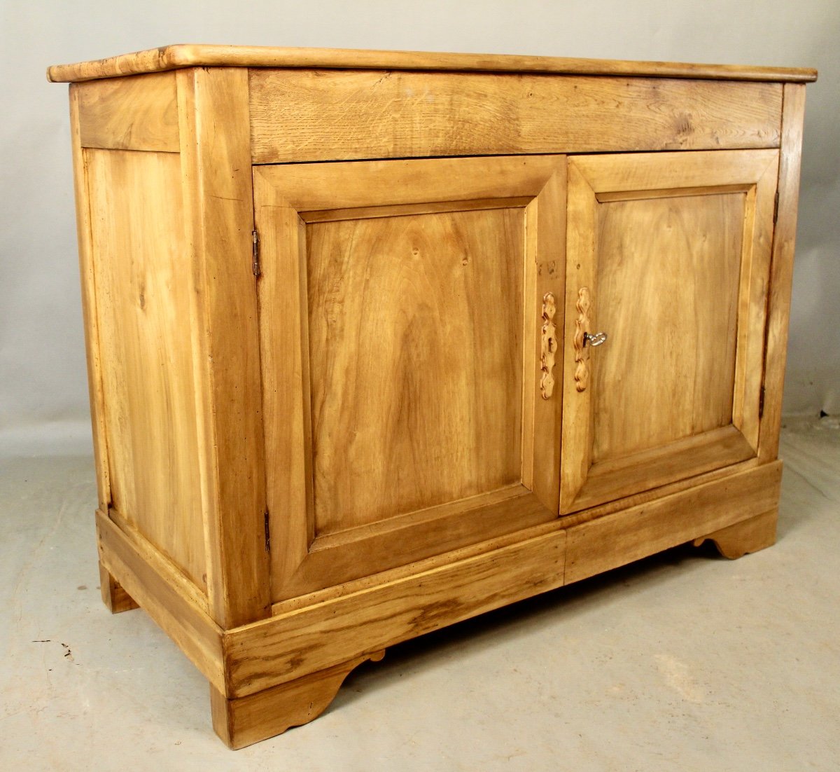 Buffet Louis Philippe Nineteenth In Blond Walnut-photo-3