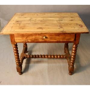 Louis XIII Writing Table With Rosary Feet