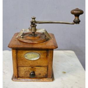 Peugeot Frères Wooden Coffee Grinder