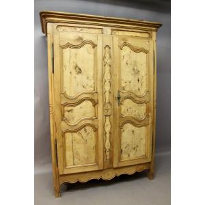 Armoire Bressane XIXème Loupe De Frêne