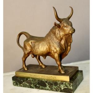 Bronze "winning Bull" By Clésinger (1814-1883)