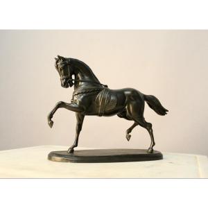 Bronze Horse By Victor Chemin