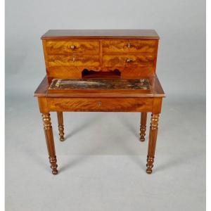 Louis Philippe Desk, Small Model, Mahogany