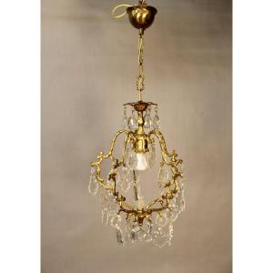 Bronze Chandelier And Tassels Small Model