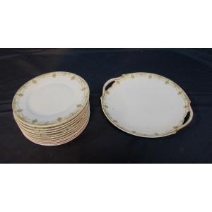 Limoges Porcelain Dessert Service