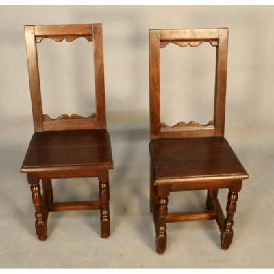 Pair Of Small Lorraine Chairs