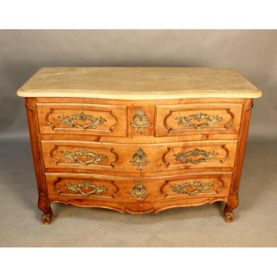 Curved Commode Top Pierre De Bourgogne Louis XV Style