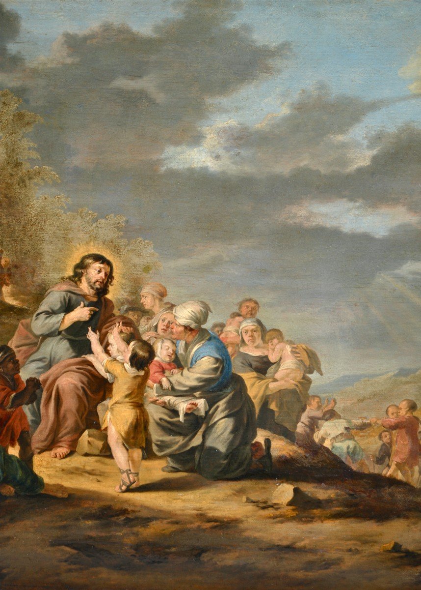 Aert Jansz. Marienhof (1625/27 - After 1652), Jesus Blessing The Children-photo-3