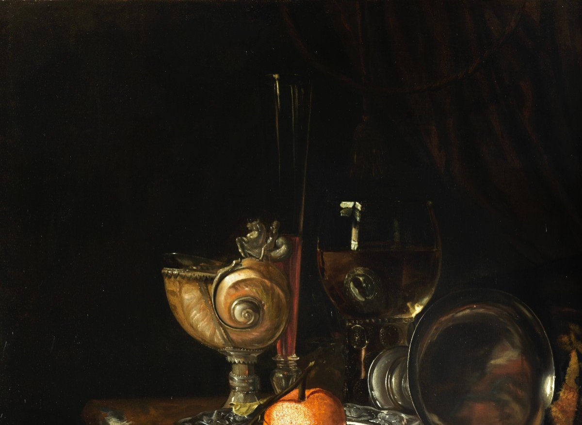 Frans Sant-Acker (1648 - 1688), Une nature morte-photo-2