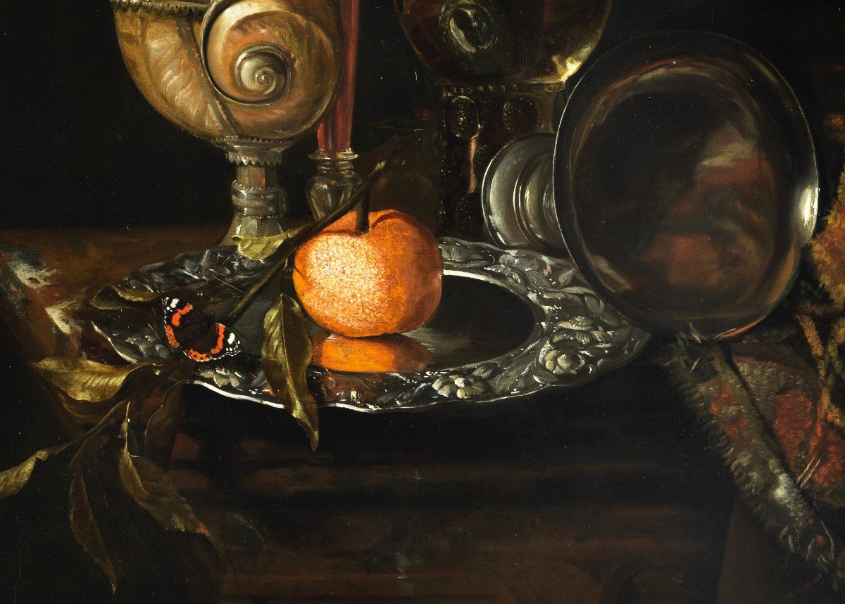 Frans Sant-Acker (1648 - 1688), Une nature morte-photo-6