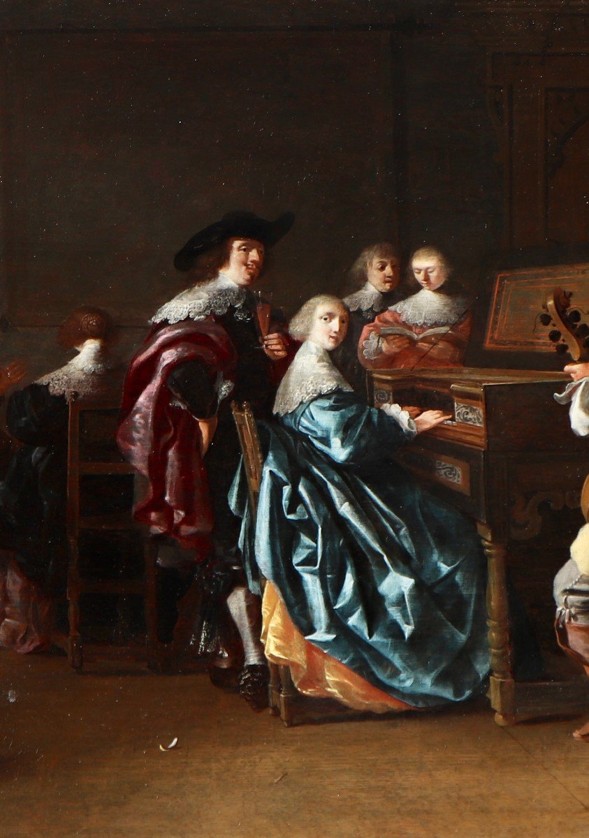 Anthonie Palamedesz. (1601 - 1673), Musical Company-photo-3