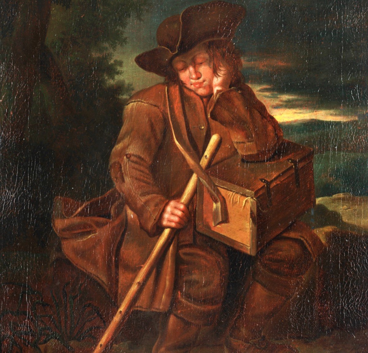 Attribué à Peeter Snyers (1681 - 1752), Un jeune Savoyard-photo-3