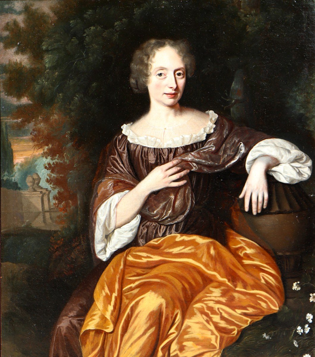 Nicolaes II van Ravesteyn (1661 - 1750), Portrait d'une dame, 1685-photo-1