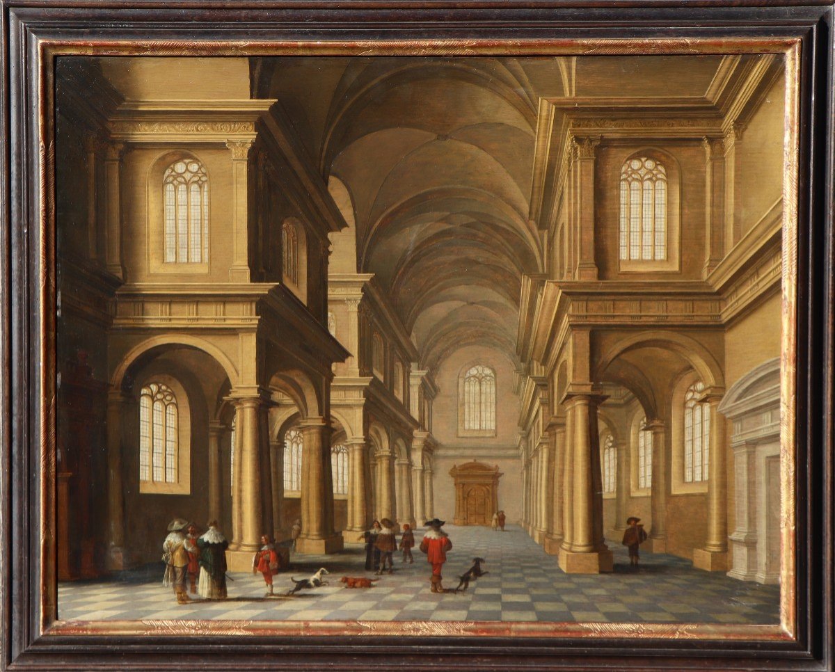 Jan Van Der Vucht And Anthonie Palamedesz., Church Interior