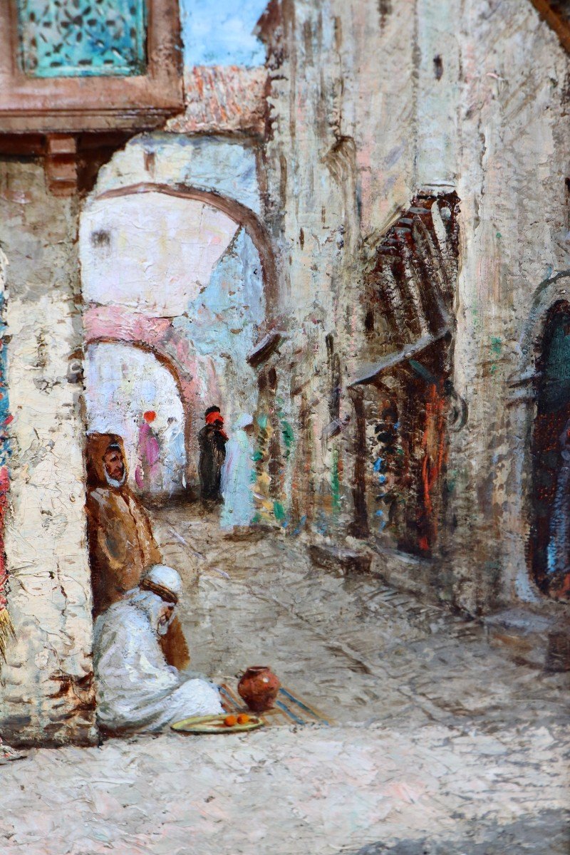 Addisson Thomas Millar (1860 - 1913), Une vue dans le Bazar d'Alger (1911)-photo-7