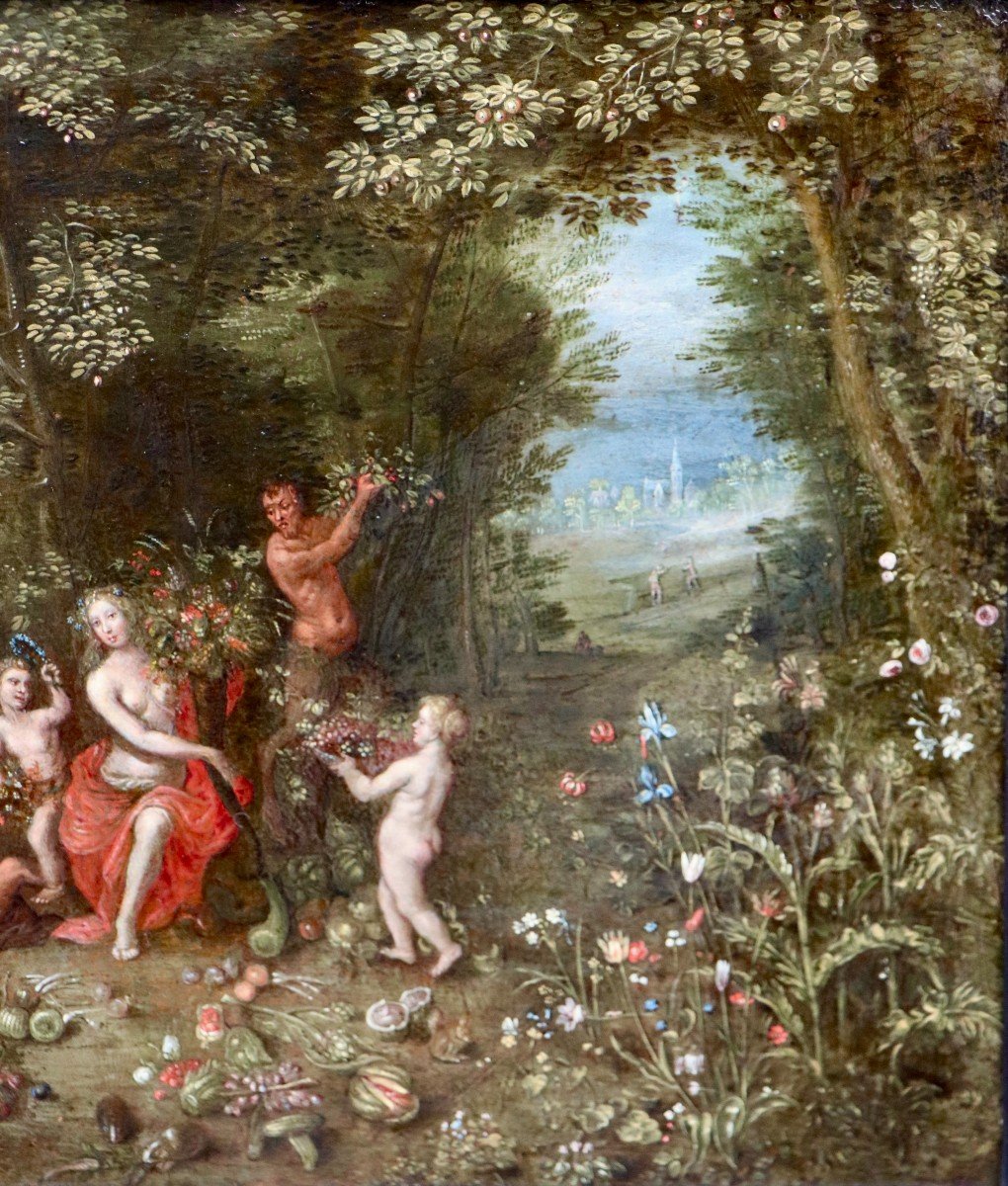 Attributed To Jan Van Kessel The Elder (1626 - 1679), Allegory Of The Earth-photo-4