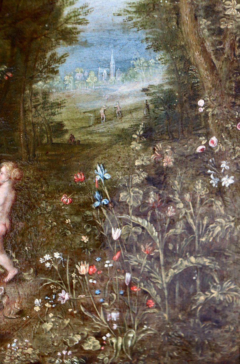 Attributed To Jan Van Kessel The Elder (1626 - 1679), Allegory Of The Earth-photo-7