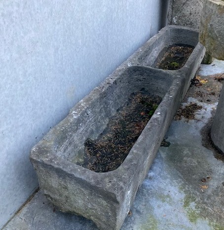 Double Bluestone Trough