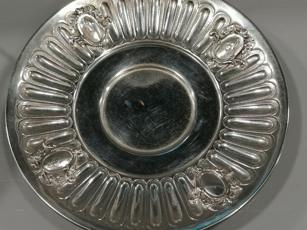 Tasse à Café - Opaline - Argent Massif Minerve - 177 Gr. - XIXème - -photo-7