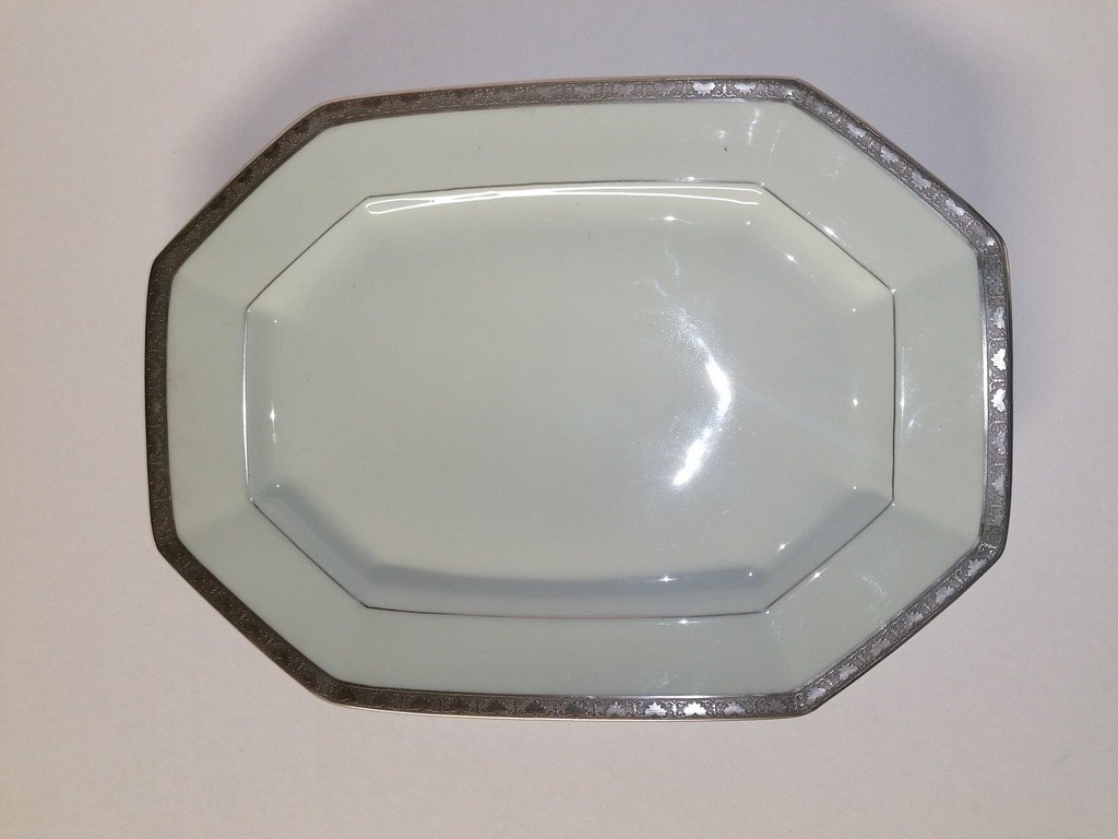 Porcelaine De Limoges - Raynaud – 54 Pieces – Pate Céladon - Patine A l'Agathe – 1970 - 1975-photo-3