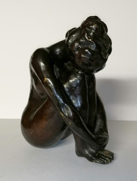 M. Michel Tardy  (1939-2020)  - Bronze – Femme Nu – N°  4 Sur 8 Exemplaires-photo-2