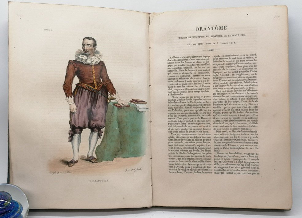 Le Plutarque Français,  " Vie Des Hommes Et Femmes Illustrés De La France " De 1835 à 1841  -photo-4