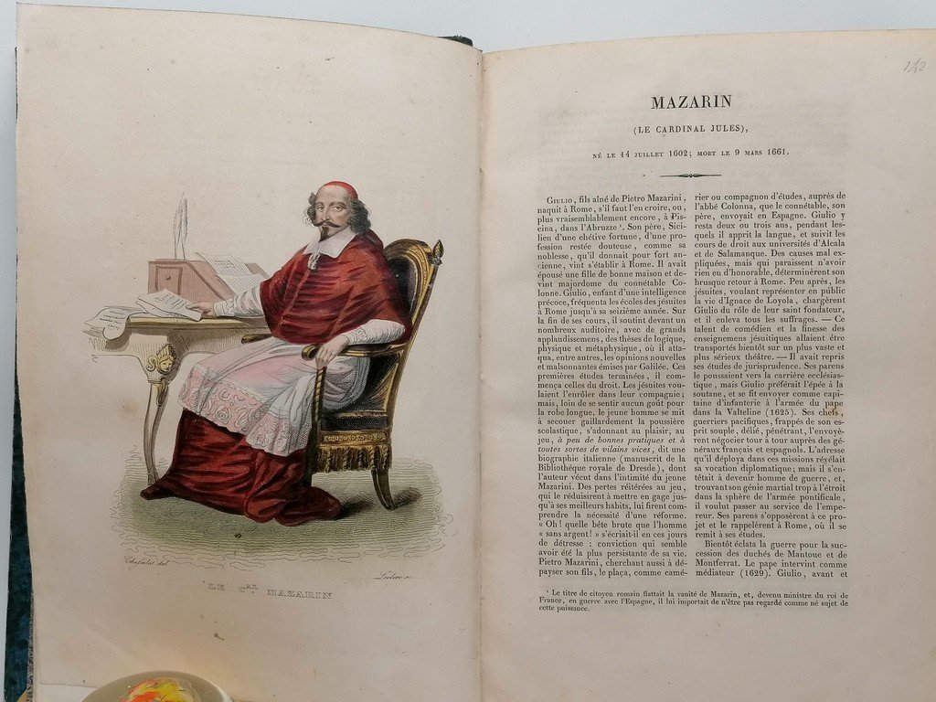 Le Plutarque Français,  " Vie Des Hommes Et Femmes Illustrés De La France " De 1835 à 1841  -photo-5