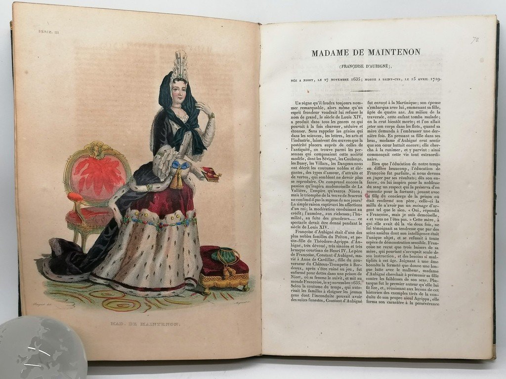 Le Plutarque Français,  " Vie Des Hommes Et Femmes Illustrés De La France " De 1835 à 1841  -photo-6