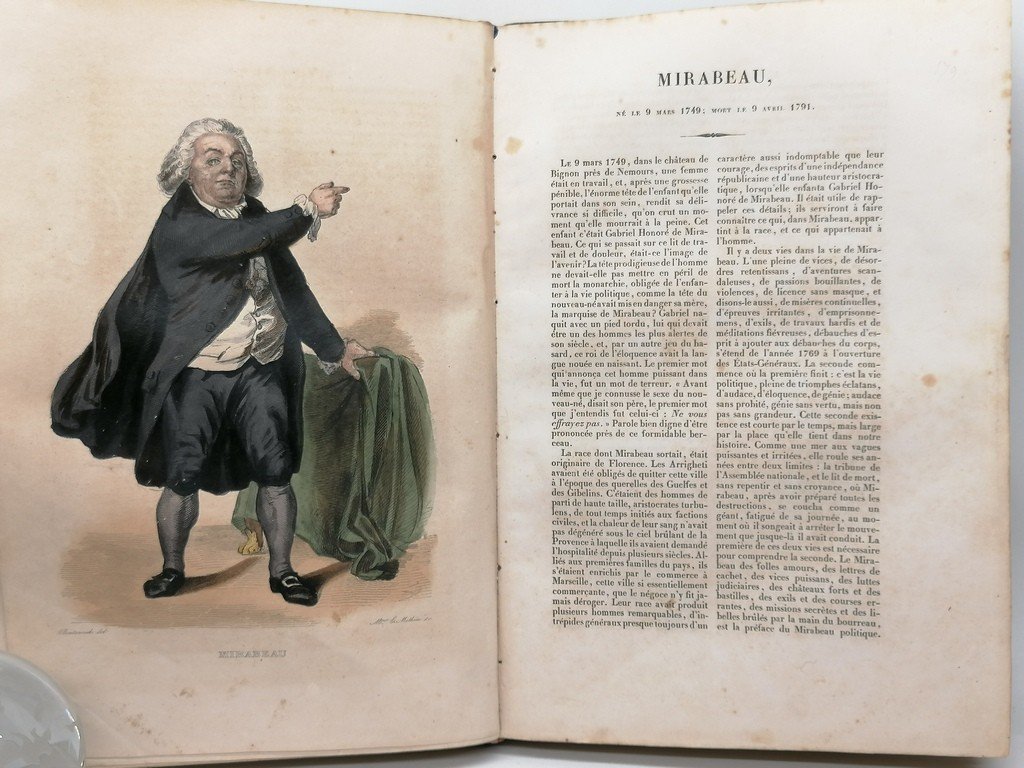 Le Plutarque Français,  " Vie Des Hommes Et Femmes Illustrés De La France " De 1835 à 1841  -photo-8