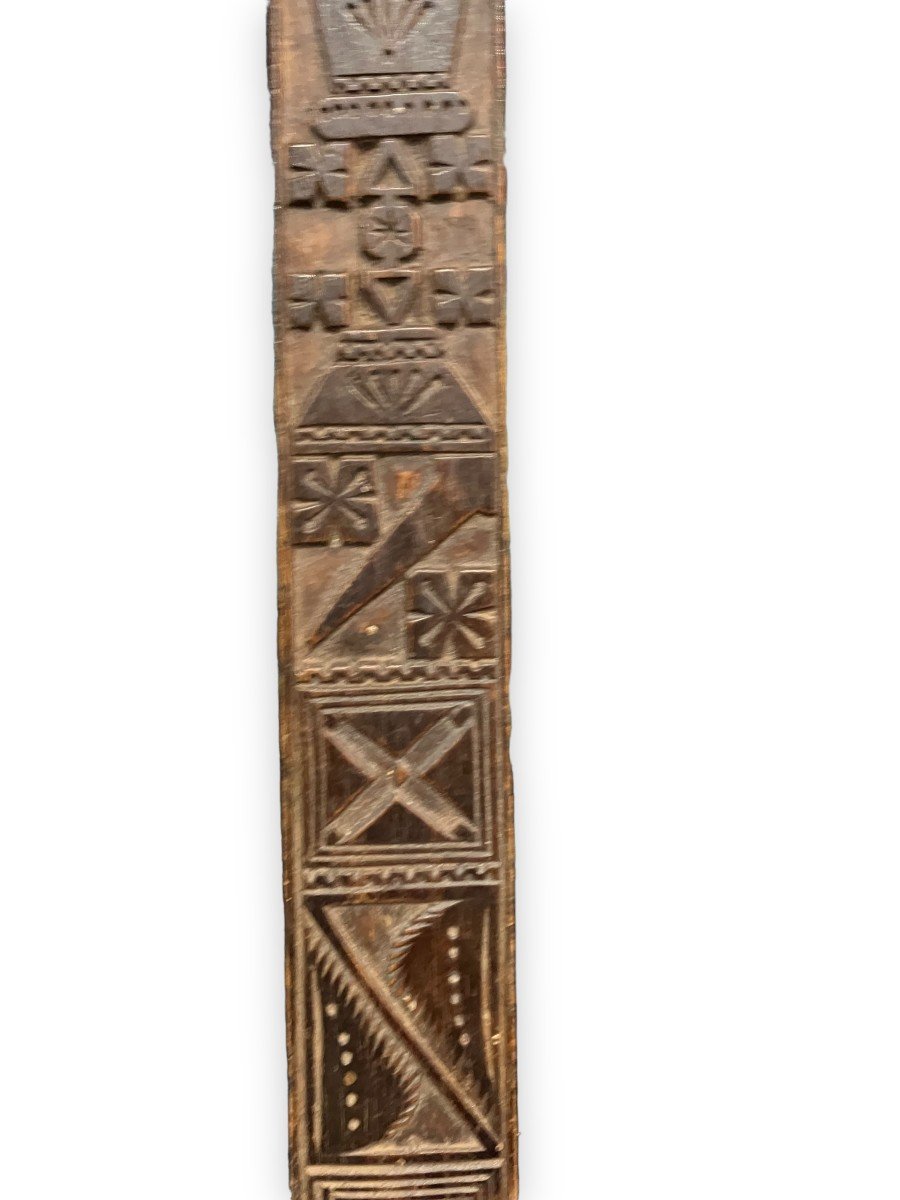 Processional Cross In Carved Wood-photo-6