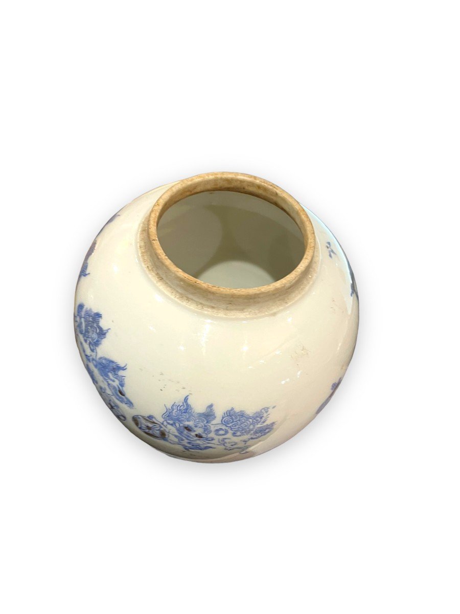 Asie Pot Couvert En Porcelaine Polychrome-photo-5