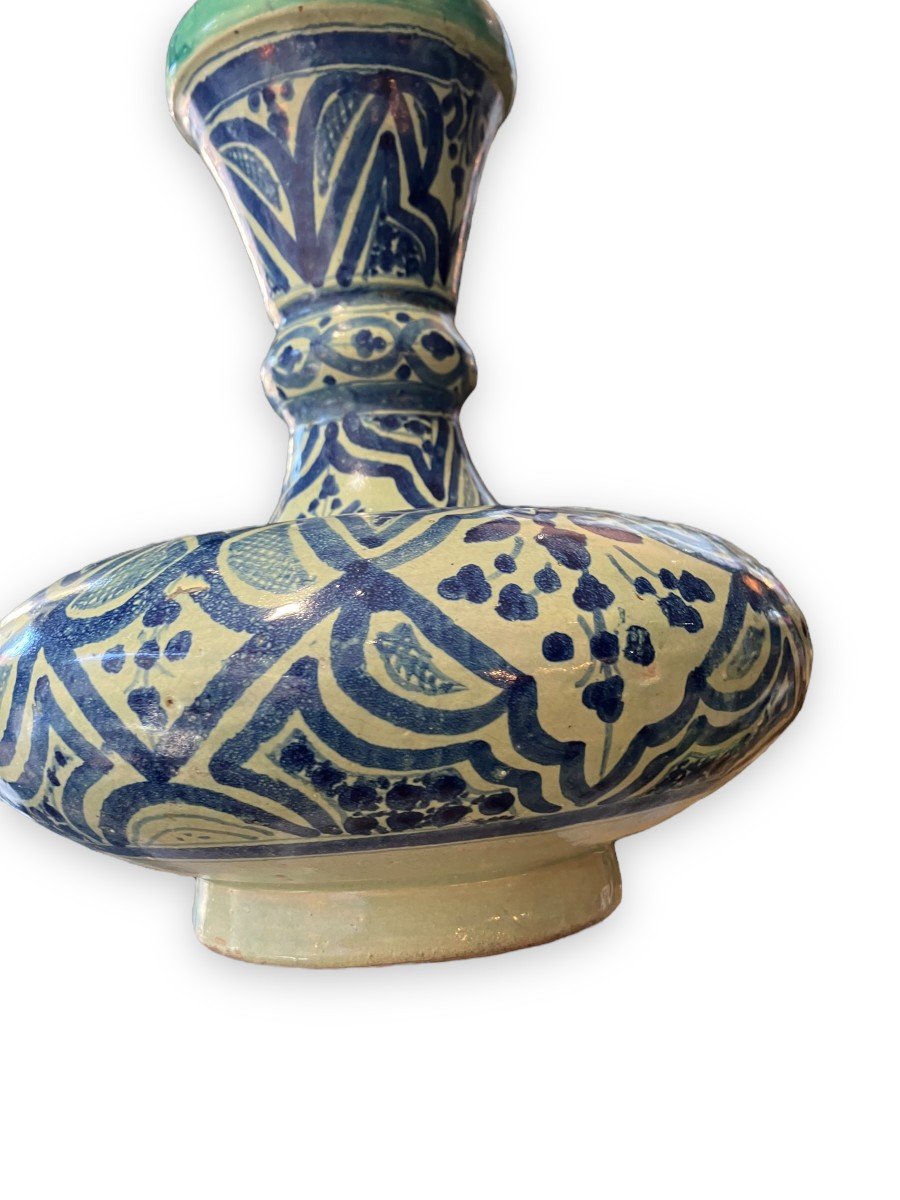 Vase Pansu Maroc Fin XIXeme -photo-1