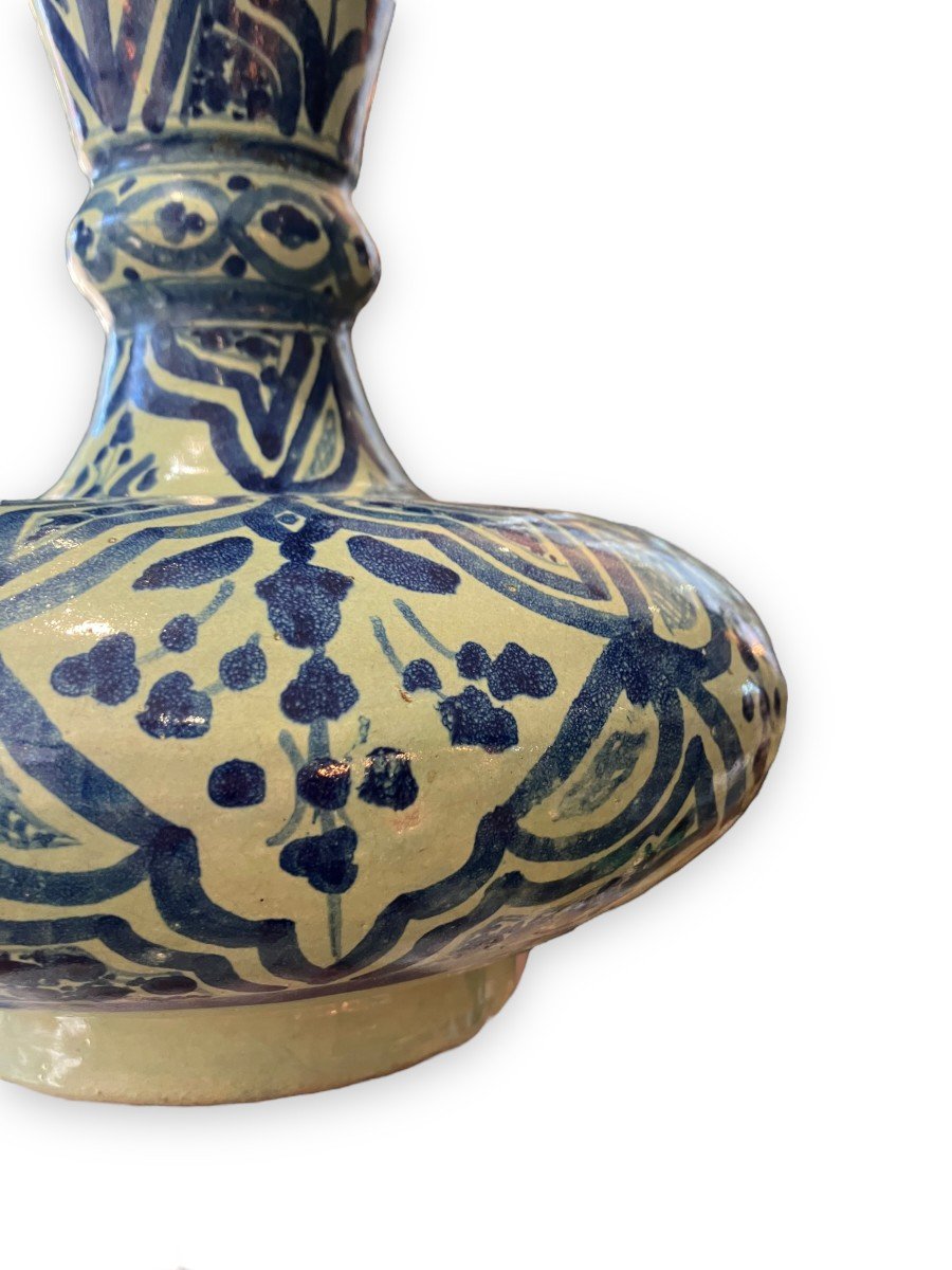 Vase Pansu Maroc Fin XIXeme -photo-3