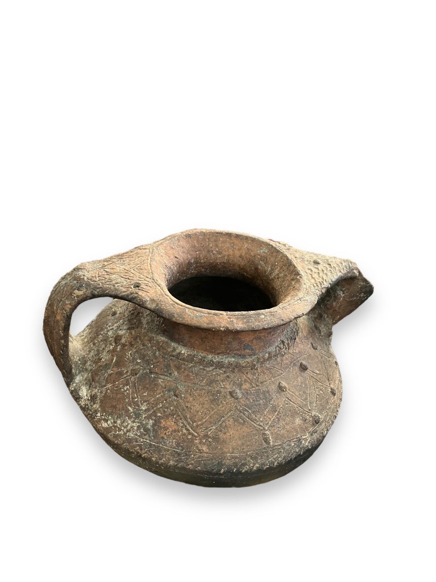 Old Oil Jug In Terracotta Asia Minor Eighteenth-photo-8